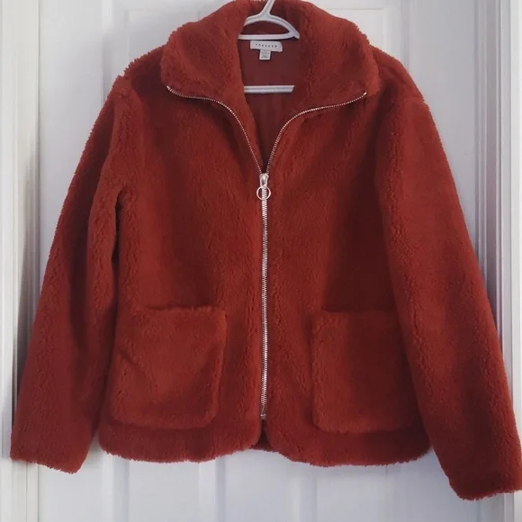Topshop Teddy Jacket - Picture 1 of 7
